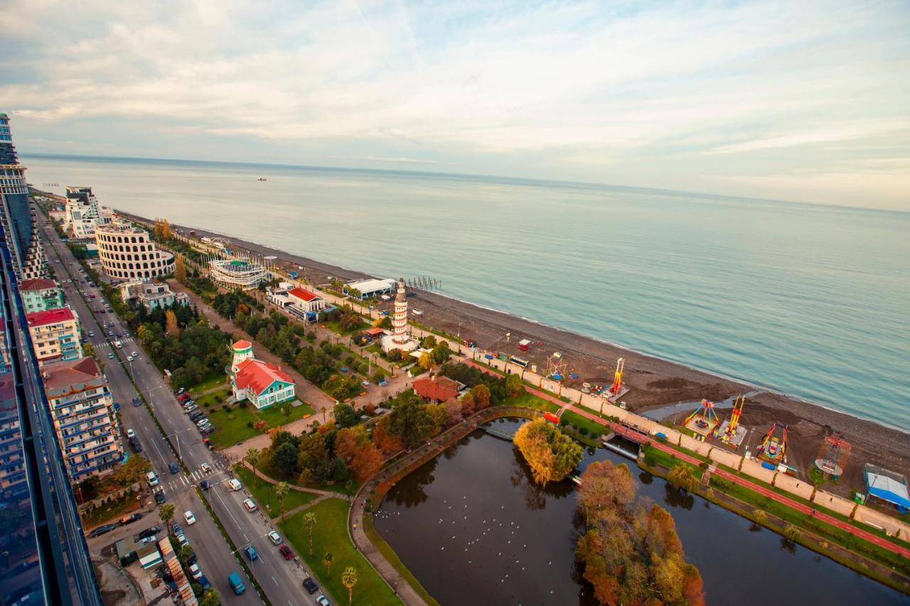 Panorama Orbi City Center Suite Sea View Μπατούμι Εξωτερικό φωτογραφία